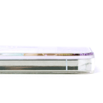 Guess GUHCP14XLFLSU iPhone 14 Pro Max 6.7 &quot;violet / purple hardcase Flower Liquid Glitter