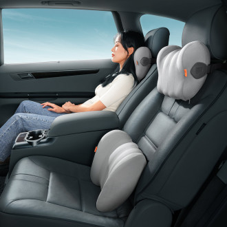 Baseus ComfortRide CNYZ000013 bederní polštář do auta šedý
