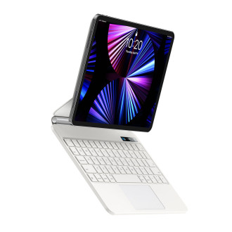 Magnetické pouzdro s klávesnicí pro iPad Pro 12,9&#39;&#39; Baseus Brilliance - bílé