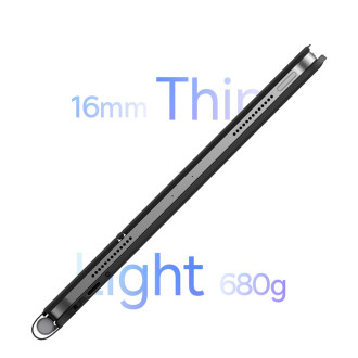 Magnetické pouzdro s klávesnicí pro iPad Pro 12,9&#39;&#39; Baseus Brilliance - bílé