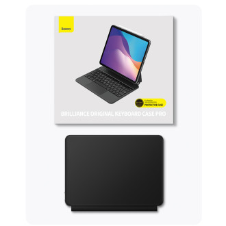 Magnetické pouzdro s klávesnicí pro iPad Pro 12,9&#39;&#39; Baseus Brilliance - bílé