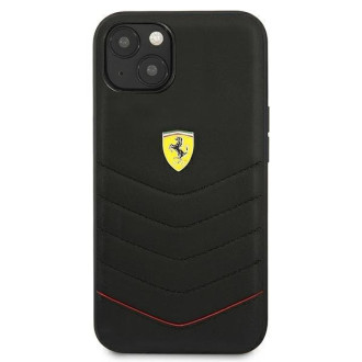 Ferrari FEHCP13MRQUK iPhone 13 6,1" czarny/black hardcase Off Track Quilted