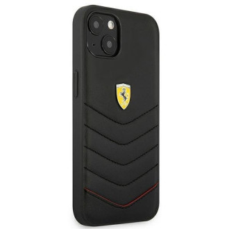 Ferrari FEHCP13MRQUK iPhone 13 6,1" czarny/black hardcase Off Track Quilted
