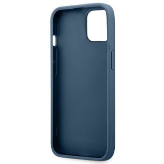 Guess GUHCP13M4GDBL iPhone 13 6,1&quot; modro/modré pevné pouzdro 4G Stripe