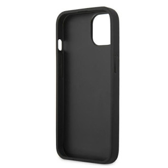 Guess GUHCP13MPSASBK iPhone 13 6,1&quot; černý/černý Saffiano Strap