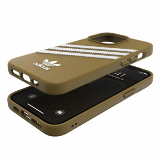 Adidas OR Moulded PU iPhone 13 Pro / 13 6,1" beżowo-złoty/beige-gold 47806