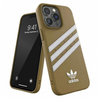 Adidas OR Moulded PU iPhone 13 Pro Max 6,7" beżowo-złoty/beige-gold 47807