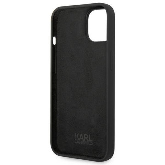 Karl Lagerfeld KLHCP14SSLKHBK iPhone 14 6.1 &quot;hardcase black / black Silicone Karl`s Head