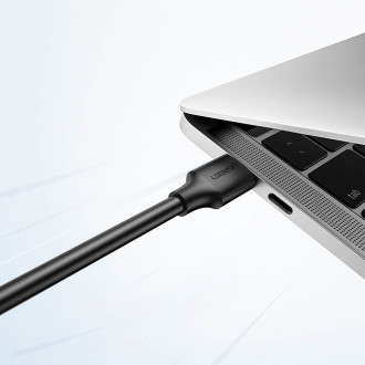 Ugreen kabel USB-A - USB-A USB3.0 5 Gb/s 0,5 m černý (US128)