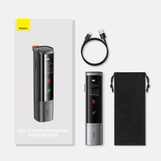 Baseus SafeJourney Pro Series alkohol tester 470mAh šedý