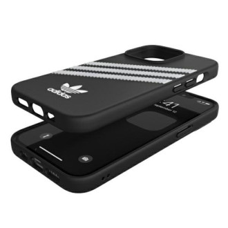 Adidas OR Moulded Case PU iPhone 13 Pro / 13 6,1" czarno biały / black white 47114