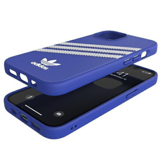 Adidas OR Moulded Case PU iPhone 13 Pro / 13 6,1" niebieski/collegiate royal 47116