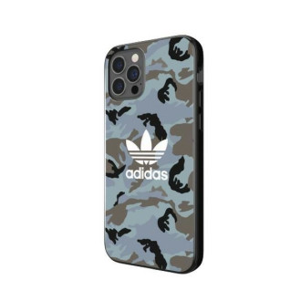 Adidas OR SnapCase Camo iPhone 12/12 Pro modrá/černá 43702