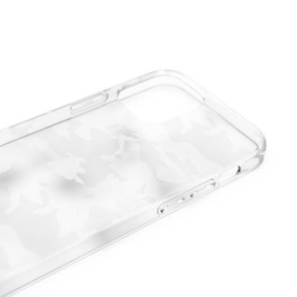 Adidas OR SnapCase Camo iPhone 12/12 Pro transparentní/bílá 43705