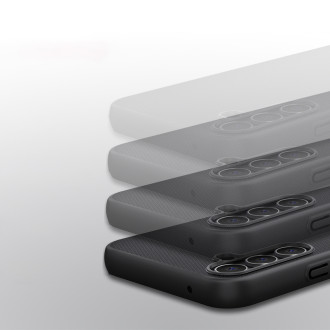 Pevné pouzdro pro Samsung Galaxy A34 5G + stojan na telefon Nillkin Super Frosted Shield - Bílý