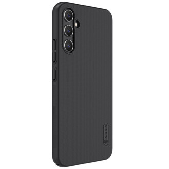Pevné pouzdro pro Samsung Galaxy A34 5G + stojan na telefon Nillkin Super Frosted Shield - Černá
