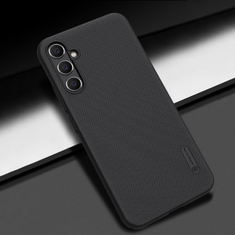Pevné pouzdro pro Samsung Galaxy A34 5G + stojan na telefon Nillkin Super Frosted Shield - Černá