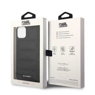 Karl Lagerfeld KLHCP14MPSQAK iPhone 14 Plus 6,7" hardcase czarny/black Puffy Elongated Logo