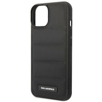 Karl Lagerfeld KLHCP14SPSQAK iPhone 14 6,1" hardcase czarny/black Puffy Elongated Logo