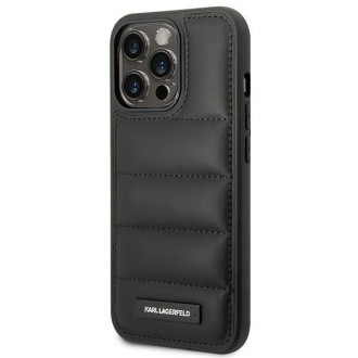 Karl Lagerfeld KLHCP14XPSQAK iPhone 14 Pro Max 6,7" hardcase czarny/black Puffy Elongated Logo
