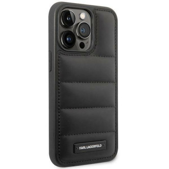 Karl Lagerfeld KLHCP14XPSQAK iPhone 14 Pro Max 6,7" hardcase czarny/black Puffy Elongated Logo