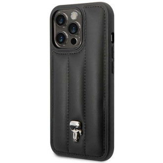 Karl Lagerfeld KLHCP14XPSQPK iPhone 14 Pro Max 6,7" hardcase czarny/black Puffy Ikonik Pin