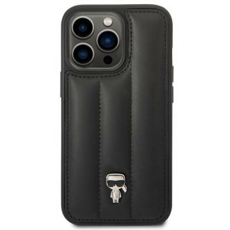 Karl Lagerfeld KLHCP14XPSQPK iPhone 14 Pro Max 6,7" hardcase czarny/black Puffy Ikonik Pin