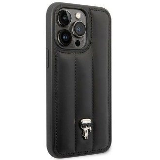 Karl Lagerfeld KLHCP14XPSQPK iPhone 14 Pro Max 6,7" hardcase czarny/black Puffy Ikonik Pin