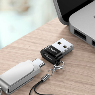 USB C (samice) - USB (samec) adaptér Ugreen US280 - černý