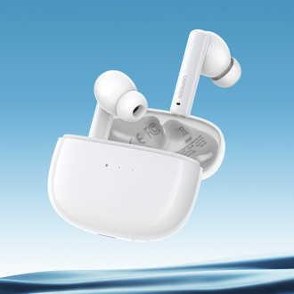 Ugreen HiTune T3 Active WS106 bezdrátová Bluetooth 5.2 TWS sluchátka ANC – bílá