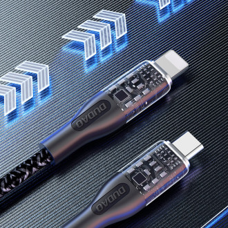 Rychlonabíjecí kabel 30W 1m USB-C - Lightning Dudao L22 - šedý