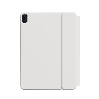 Baseus Brilliance magnetické pouzdro bezdrátová klávesnice s displejem iPad 10 10,9&quot; (2022) bílá