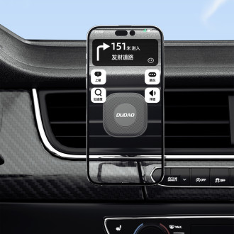 Magnetický držák telefonu do mřížky ventilace do auta Dudao F6C+ - černý