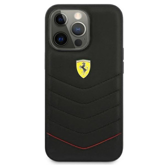 Ferrari FEHCP13XRQUK iPhone 13 Pro Max 6,7" czarny/black hardcase Off Track Quilted