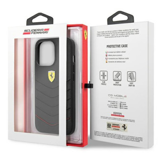 Ferrari FEHCP13XRQUK iPhone 13 Pro Max 6,7" czarny/black hardcase Off Track Quilted