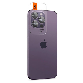 OCHRANA FOTOAPARÁTU Spigen OPTIK.TR „EZ FIT“ 2BALENÍ IPHONE 14 PRO / 14 PRO MAX DEEP PURPLE