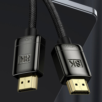 Kabel Baseus High Definition Series HDMI 2.1 8K 2m - černý