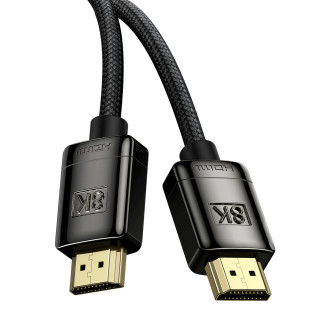 Kabel Baseus High Definition Series HDMI 2.1 8K 1m - černý