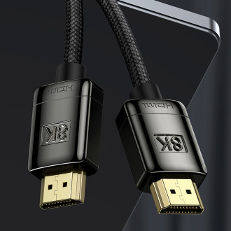 Kabel Baseus High Definition Series HDMI 2.1 8K 1m - černý