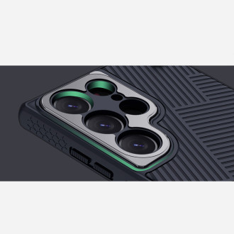 Pancéřové pouzdro Nillkin Strap Case pro Samsung Galaxy S23 Ultra s poutkem na zápěstí modré