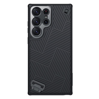 Pancéřové pouzdro Nillkin Strap Case pro Samsung Galaxy S23 Ultra s poutkem na zápěstí černé