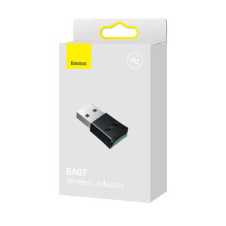 Baseus BA07 Bluetooth USB adaptér - černý