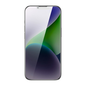 Baseus Privacy Tempered Glass pro iPhone 14 Plus / 13 Pro Max Full Screen 0,4 mm Privacy Filter Anti Spy + montážní sada