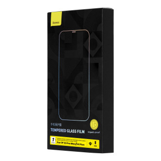 Baseus Privacy Tempered Glass pro iPhone 14 Plus / 13 Pro Max Full Screen 0,4 mm Privacy Filter Anti Spy + montážní sada