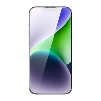 Tvrzené sklo Baseus pro celou obrazovku pro iPhone 14 Plus / 13 Pro Max s krytem reproduktoru 0,4 mm + montážní sada