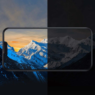 Tvrzené sklo Baseus pro celou obrazovku pro iPhone 14 Plus / 13 Pro Max s krytem reproduktoru 0,4 mm + montážní sada