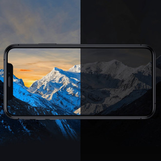 Tvrzené sklo Baseus pro celou obrazovku pro iPhone 11 / XR s krytem reproduktoru 0,4 mm + montážní sada
