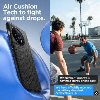 Spigen LIQUID AIR ONEPLUS 11 5G MATNÁ ČERNÁ