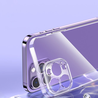 Baseus Crystal Case pro iPhone 14 Pro Max tenký kryt + průhledné sklo