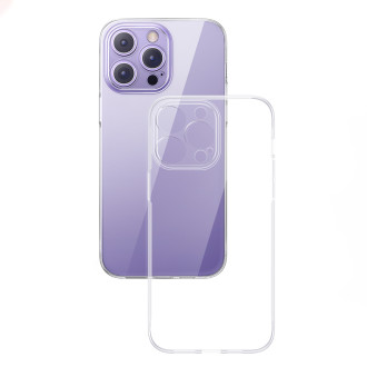 Baseus Crystal Case pro iPhone 14 Pro tenký kryt + průhledné sklo